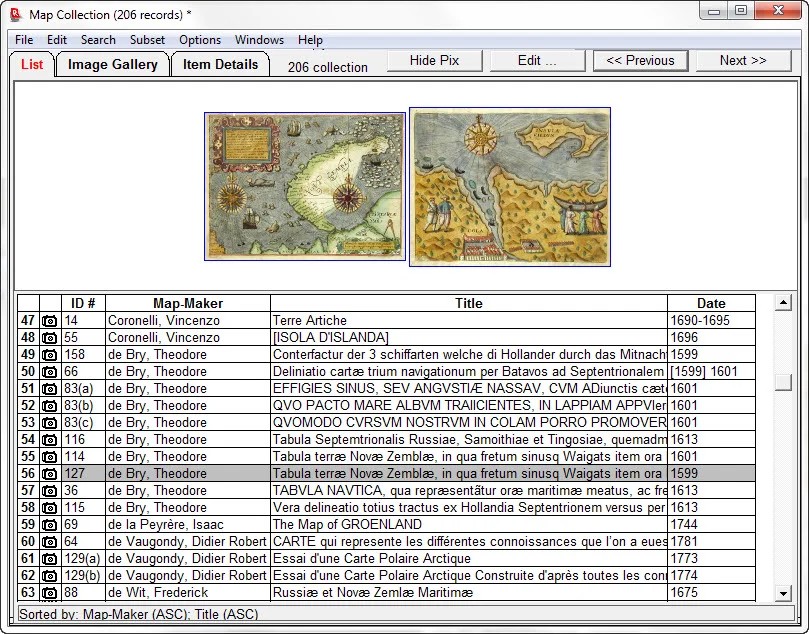 Recollector screenshot