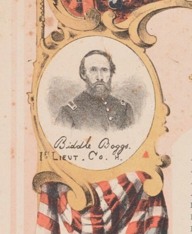 1st Lieutenant Biddle Boggs of Company H, 80th US Colored Troops Infantry.