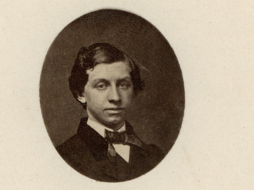 Photo of a young Albert Jenkins Barnard.