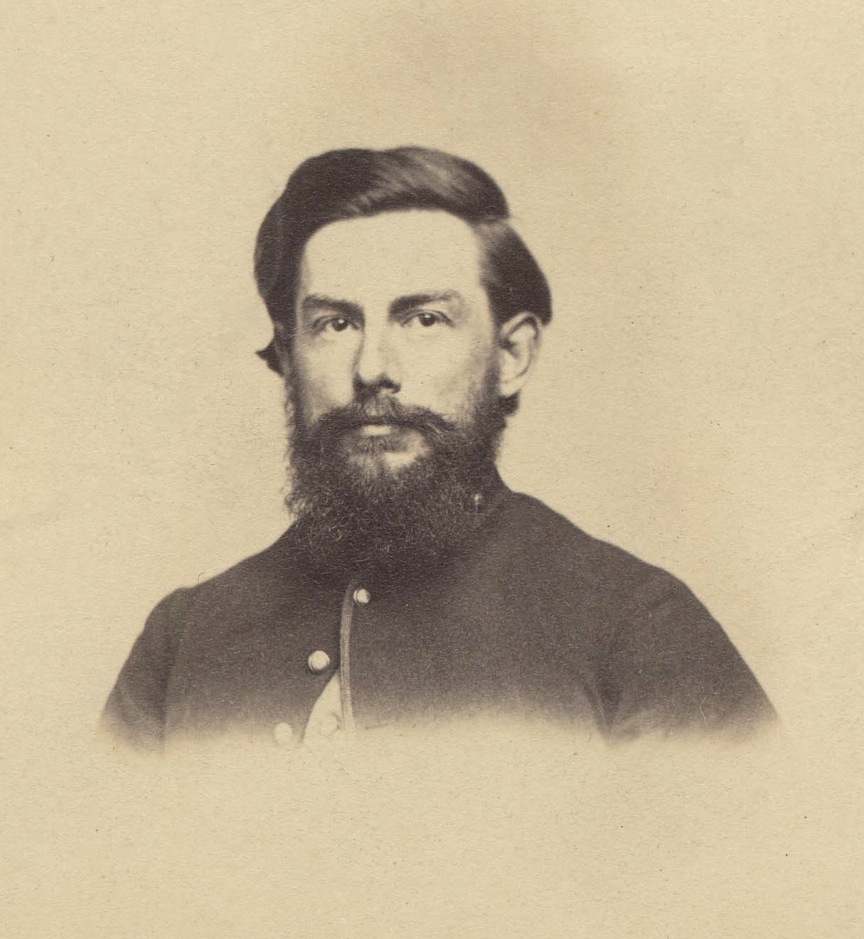 Photo of Elbert Cobin of Battery B, 1st New York Light Artillery.