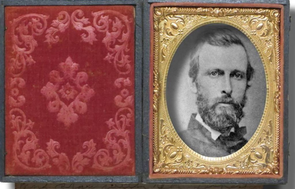 Image of Robert Browne of the 100th Pennsylvania Infantry.
